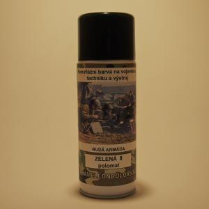 Zelená 8 polomat kamuflážní sprej 400ml